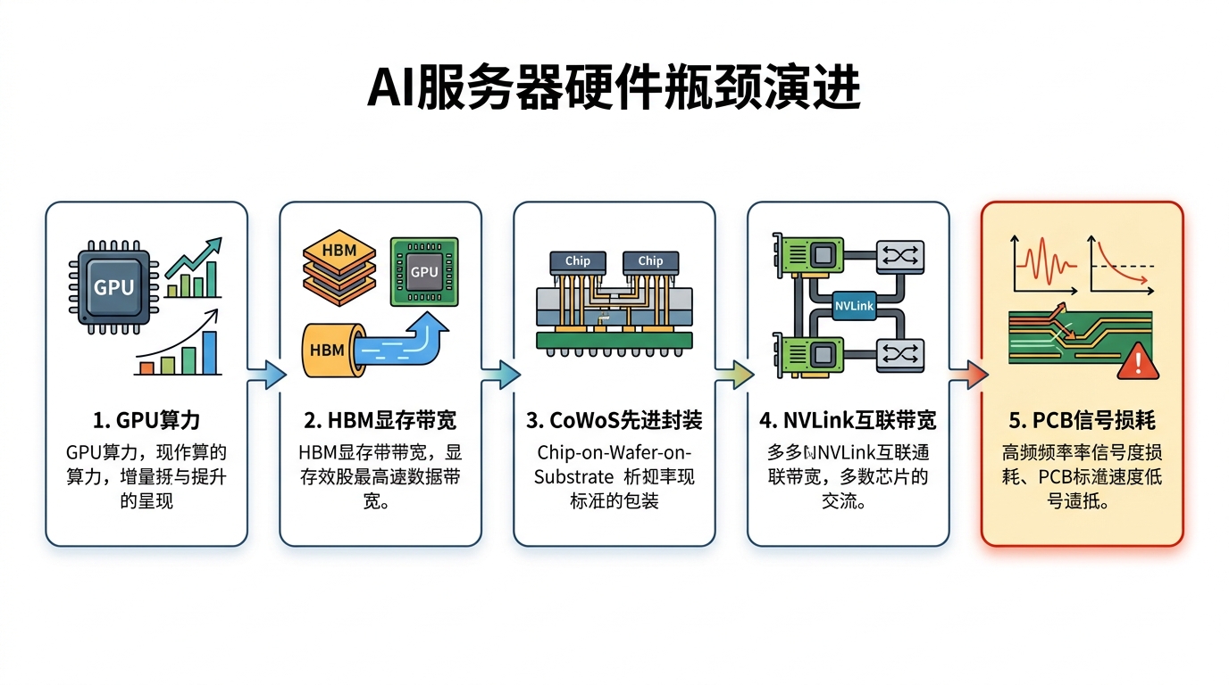 AI服务器硬件瓶颈演进路线